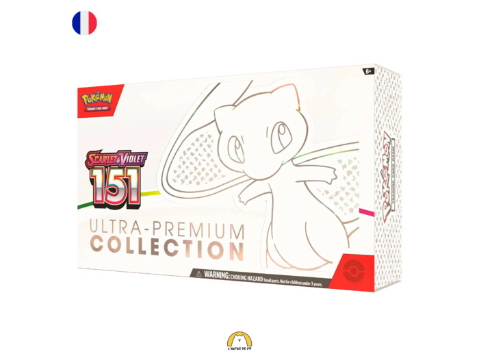 Pokémon Écarlate et Violet EV3.5 - Coffret Ultra Premium Collection Mew 151 (FR)