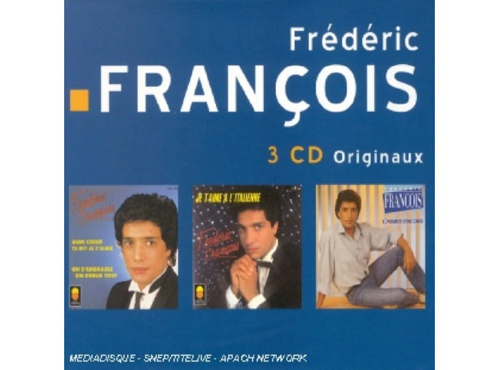 Cd Frédéric François - Coffret 3 CD
