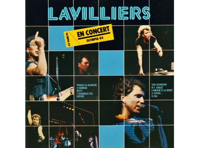 Cd Lavilliers - En Concert Olympia 84 (1987)