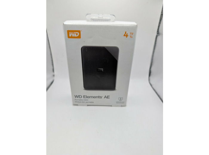 WD Elements AE 4 To Disque dur Portable Externe, SuperSpeed USB 3.2 Gen 1/USB 3.0,