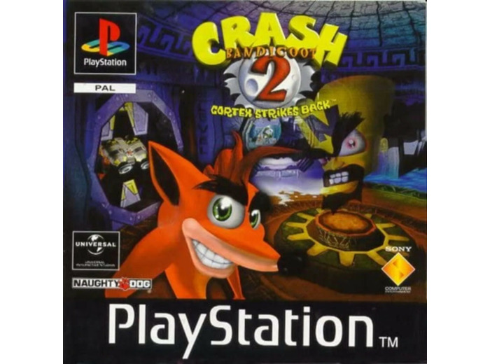 Jeu PS1 Crash Bandicoot 2