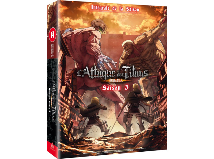Dvd L'Attaque des Titans - Intégrale Saison 3