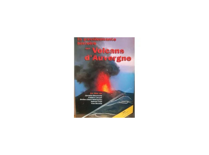 Dvd La passionnante histoire des volcans d'Auvergne