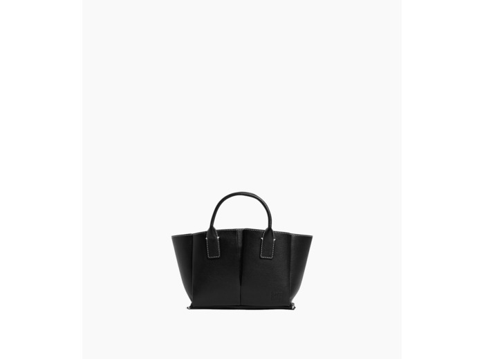 Petit sac à main Elena en cuir grainé