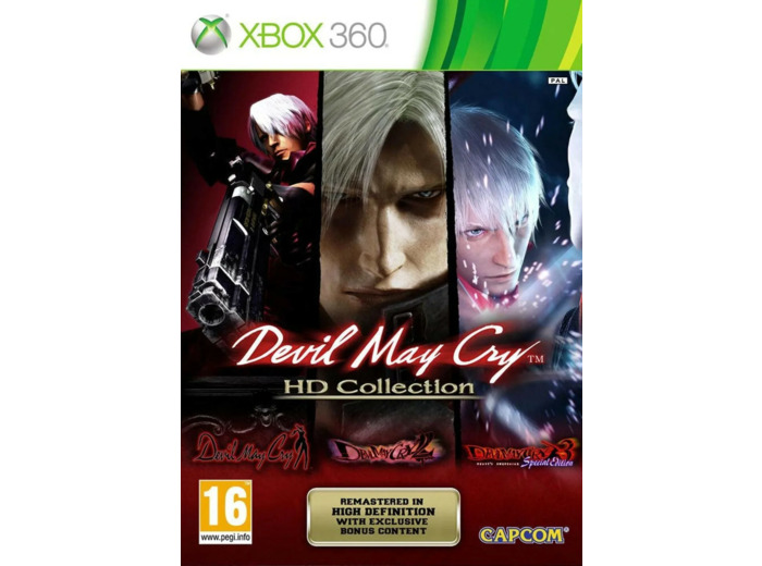 Jeu XBox 360 Devil may cry - collection HD