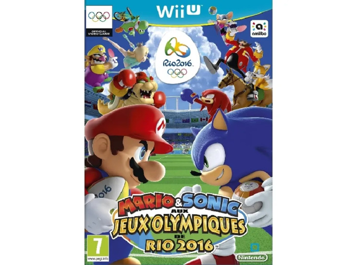 Jeu Wii u Mario Sonic Aux Jeux Olympiques de Rio 2016