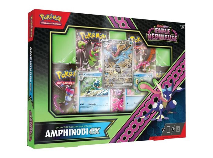 POKEMON JCC - ECARLATE ET VIOLET - COFFRET EX SPECIAL COLLECTION EV6 5 AMPHINOBI