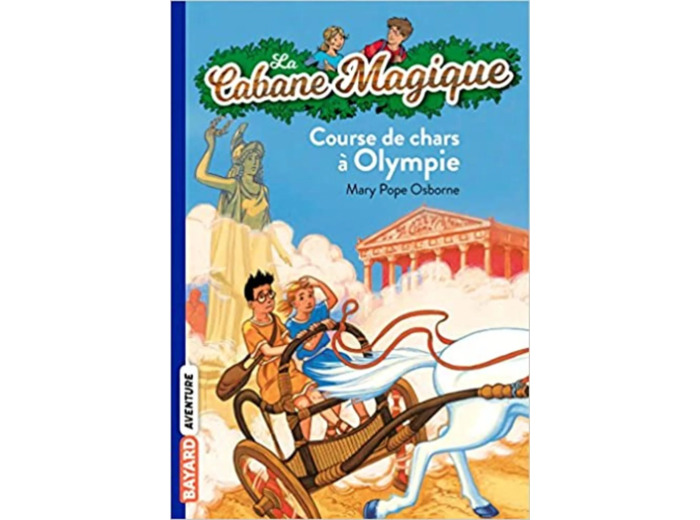 Livre La Cabane Magique, Tome 11 : Course de chars à Olympie