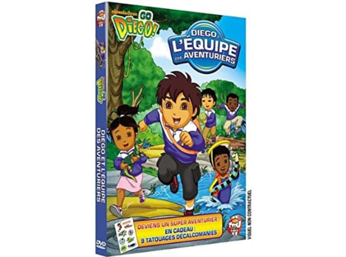 Dvd Go Diego! - Diego et l'équipe des aventuriers