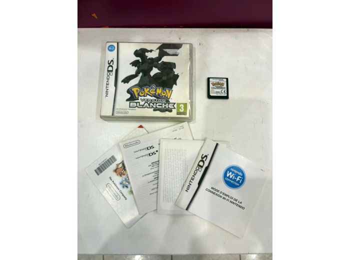 Jeu Nintendo Ds Pokemon Version Blanche (white)