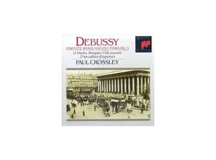 Cd Claude Debussy - Complete Works For Solo Piano - Vol.3 (1993)
