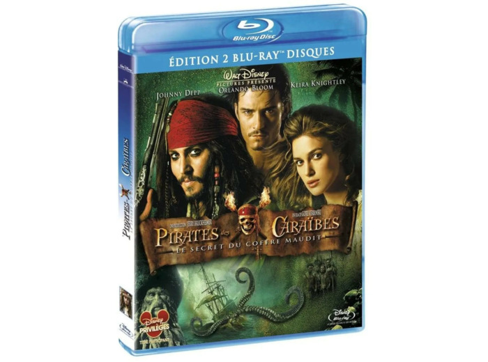 Blu-Ray Pirates des Caraïbes : Le Secret du coffre maudit - Édition 2 Blu - ray