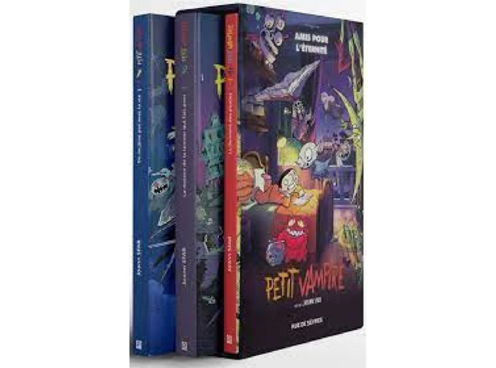 Livre Petit vampire - tome 1 + tome 2 + tome 3 - fnac - etui
