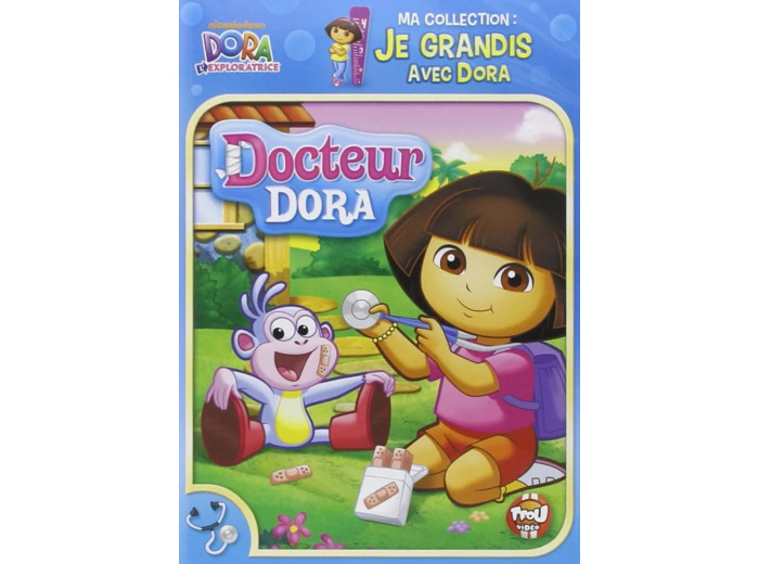 Dvd Dora l'exploratrice - Ma collection : Je grandis avec Dora - Docteur Dora