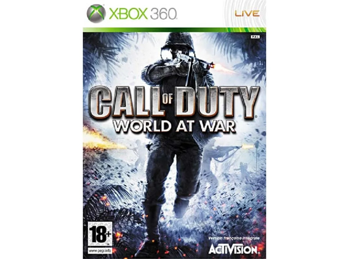 Jeu Xbox 360 Call Of Duty World At War