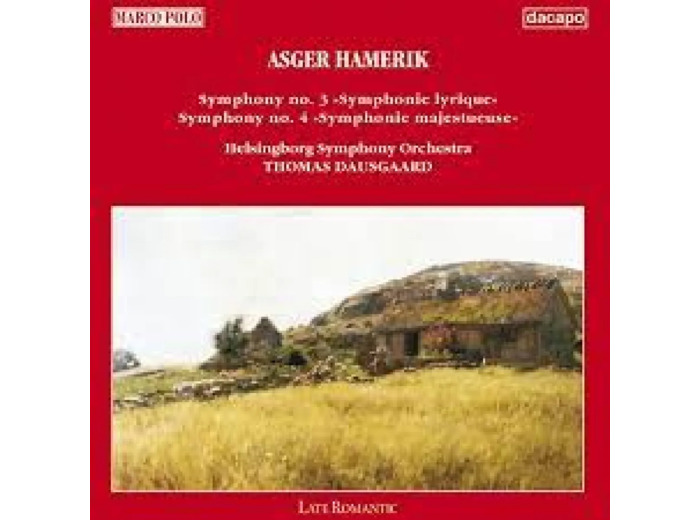 Cd Asger Hamerik - Symphonies 3 & 4 (1998)