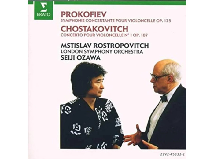 Cd Prokofiev - Symphonie Concertante Pour Violoncelle Op.125 / Concerto Pour Violoncelle No 1 Op.107 (1988)