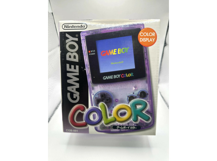 Console Nintendo Game Boy color transparente