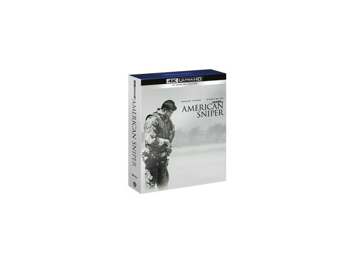 Dvd American Sniper - Édition collector 4K Ultra HD + Blu - ray - Boîtier SteelBook + goodies