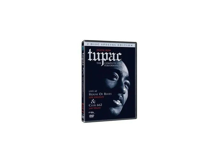 Dvd Tupac the complete live performances