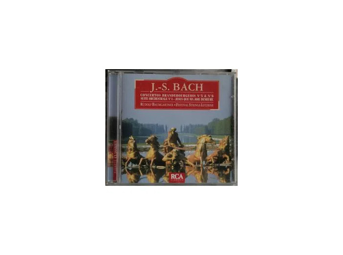 Cd Brandenburg concertos Nos 5 & 6 - Orchestral suite N° 4