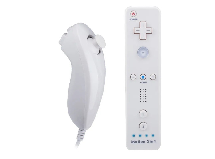 Manette Wii/wii U+wii Motion Plus Inside+nunchuk