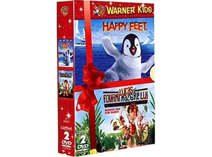 Dvd Happy Feet - Lucas, fourmi malgré lui : Coffret 2 DVD