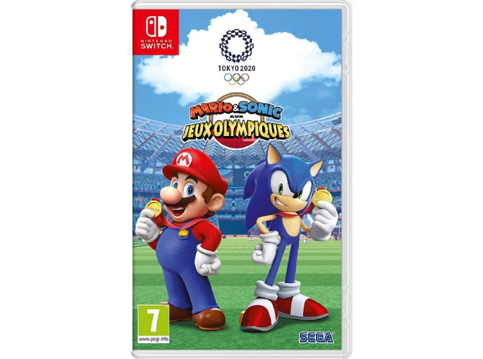Jeu Switch Mario Et Sonic Aux Jeux Olympiques Tokyo 2020