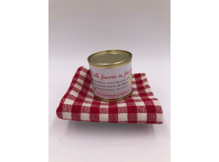 Caille fourrée au foie gras 90 g