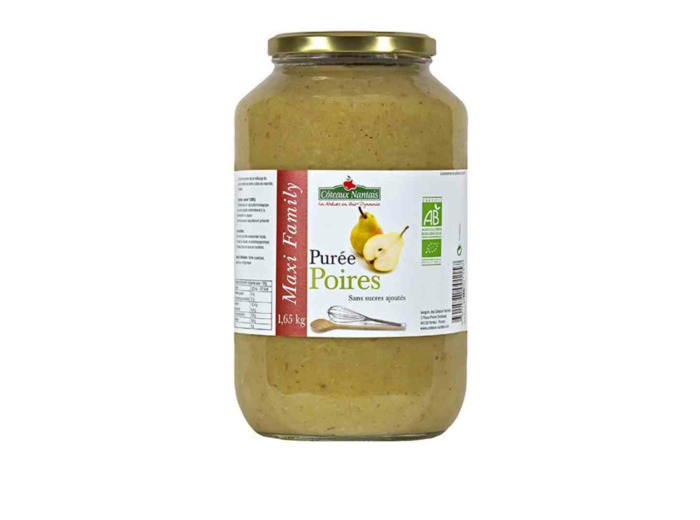 Purée pomme poire 630g