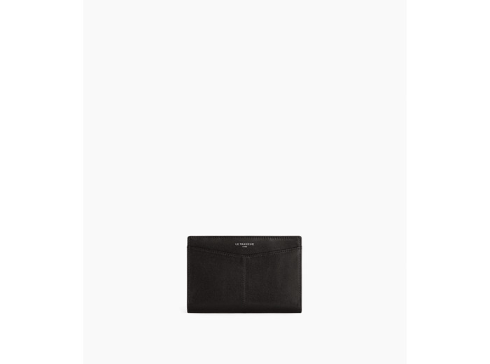 Porte passeport Charlotte en cuir lisse
