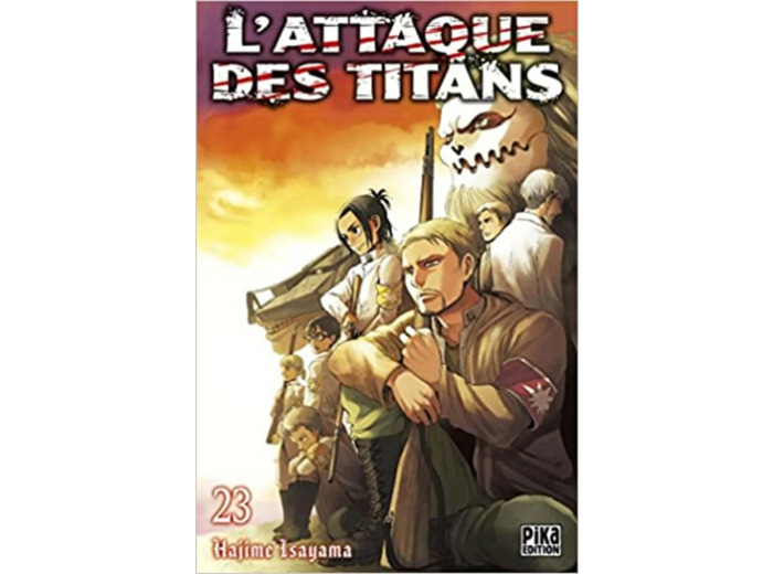 Livre L'attaque des titans, Tome 23