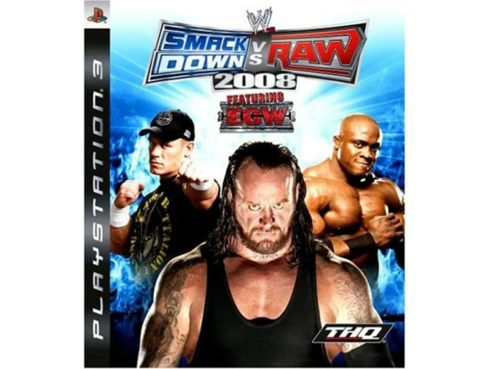 Jeu PS3 Smackdown Vs Raw 2008 - Platinum