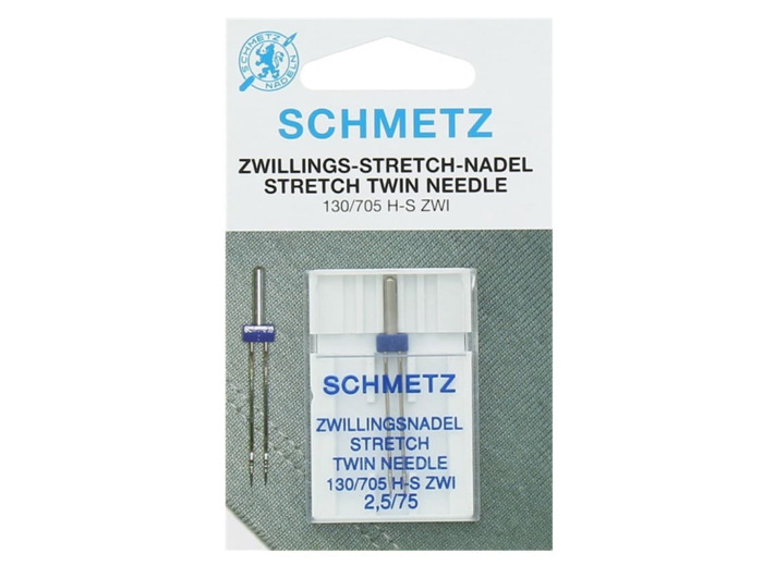 Schmetz - Aiguilles Doubles Spécial Stretch (2,5 mm)