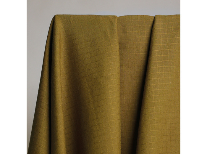 Atelier Brunette - Tissu lin viscose  "LITTLE TILE" Couleur Dreamy Twilight