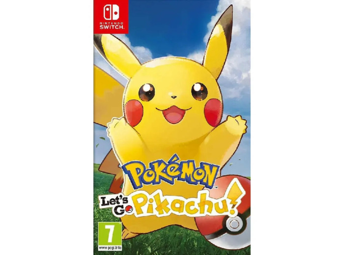Jeu Switch Nintendo Pokémon Let's Go, Pikachu