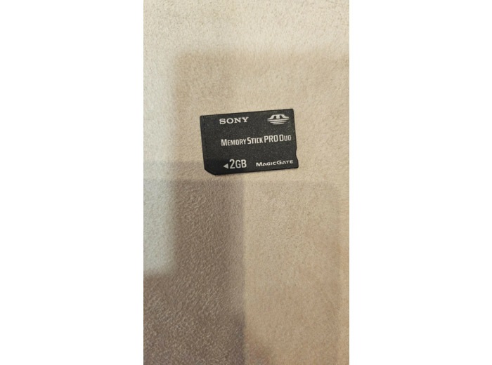 Carte mémoire Sony Memory Stick PRO Duo