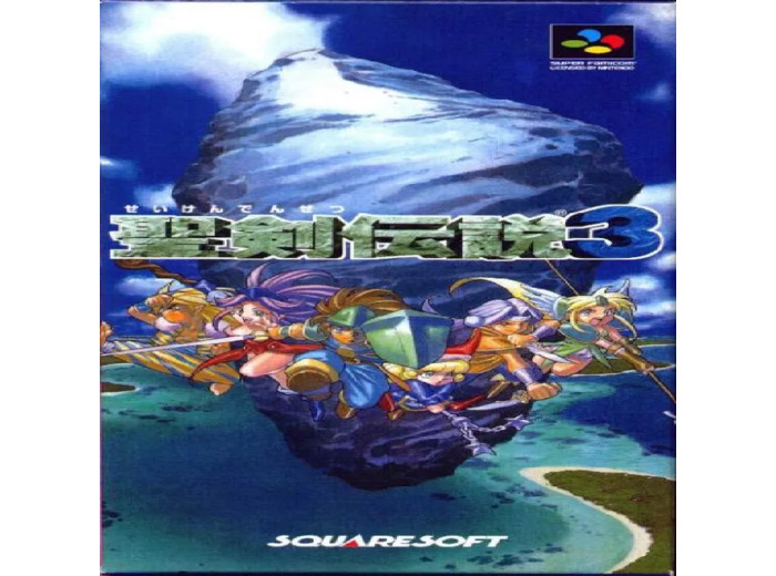 Jeu Ps1 Seiken Densetsu: Legend Of Mana Import Japonais