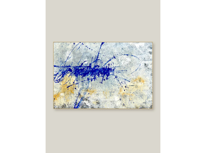 « Bleuïde » - Acrylique sur toile - 50x60 cm