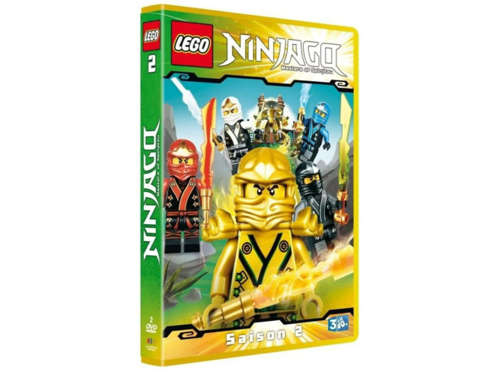 Dvd Lego ninjago, volume 2 : Les maîtres du spinjitzu