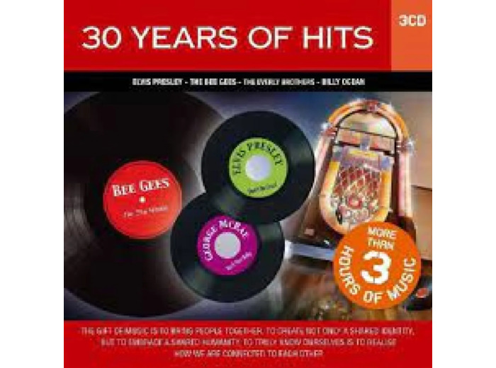 Cd Various - 30 Years Of Hits (2009)