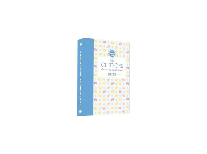 Livre Happybook 365 citations douces et apaisantes 2016