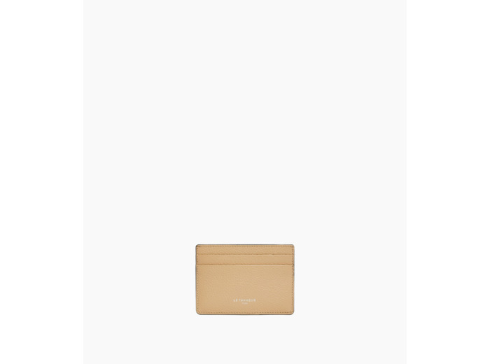 Porte cartes Emile en cuir grainé