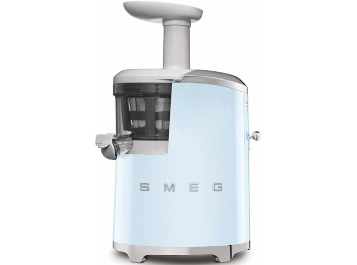 Smeg 146878 Presse-Agrumes à Basse Vitesse SJF01PBEU, Bleu Pastel