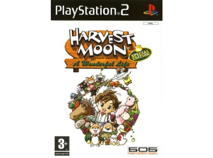 Jeu PS2 Harvest Moon : A Wonderful Life - Special Édition PS2