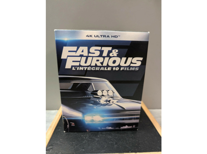 Livre Fast and Furious - L'intégrale 10 films - 4K Ultra HD