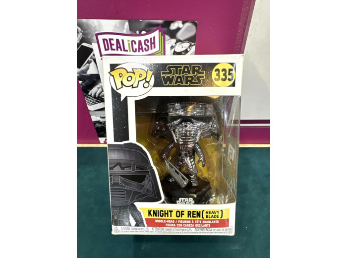 Figurine Pop Star Wars N° 335 - Knight of  Ren Chrome  (Heavy Blade)