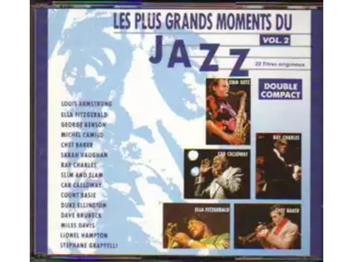 Cd Various - Les Plus Grands Moments Du Jazz Vol.2 (1990)