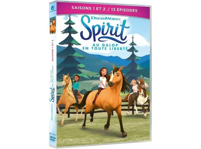 Dvd Spirit, Au Galop En Toute Liberté Saisons 1 Et 2