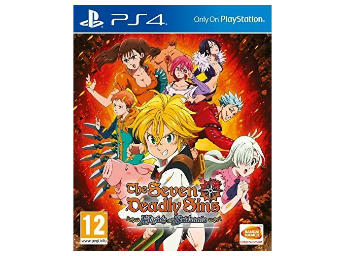 Jeu PS4 The Seven Deadly Sins Knights of Britannia PS4